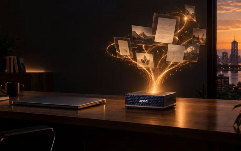 AMD apresenta o novo Ryzen AI Halo com Ryzen AI Max+ PRO 495 e suporte a 192GB de RAM