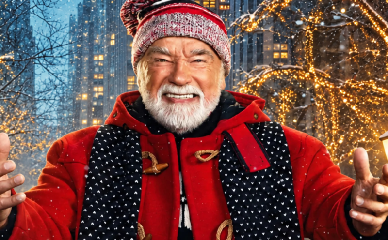 Arnold Schwarzenegger é o novo Papai Noel em "The Man with the Bag"; veja teaser!