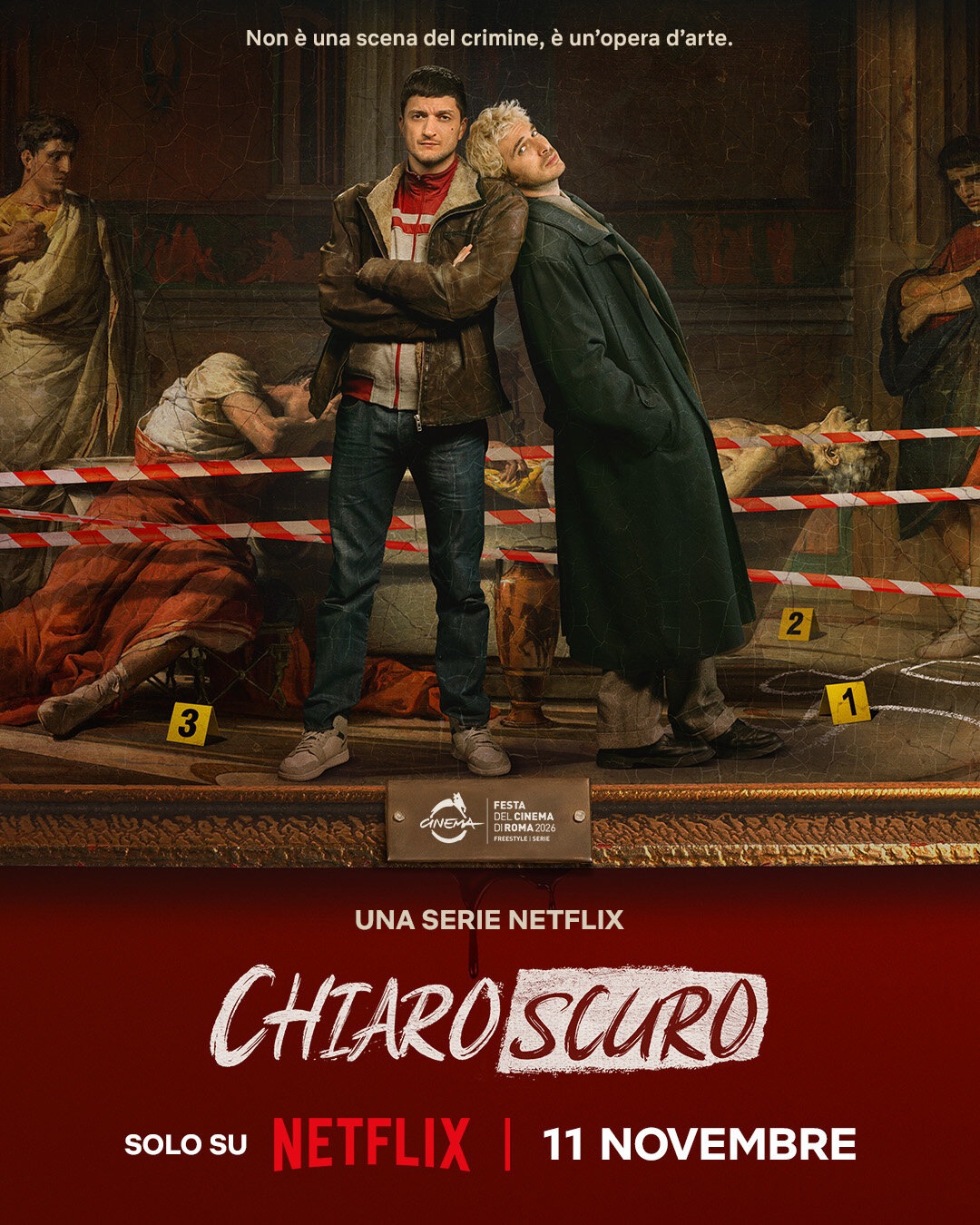 'ChiaroScuro': Netflix revela trailer da série italiana sobre arte e crime com estreia em 11 de novembro