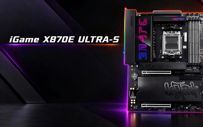 Colorful apresenta a placa-mãe iGame X870E Ultra-S V14 focada em overclock para Ryzen