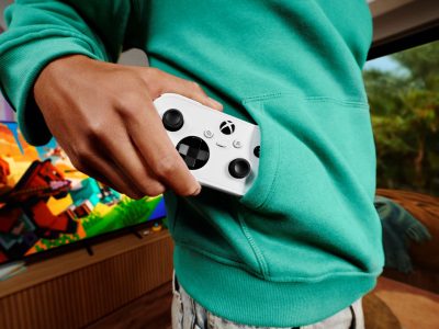 Controle XBOX Nano: compacto, recarregável e pronto para levar seus jogos a qualquer lugar