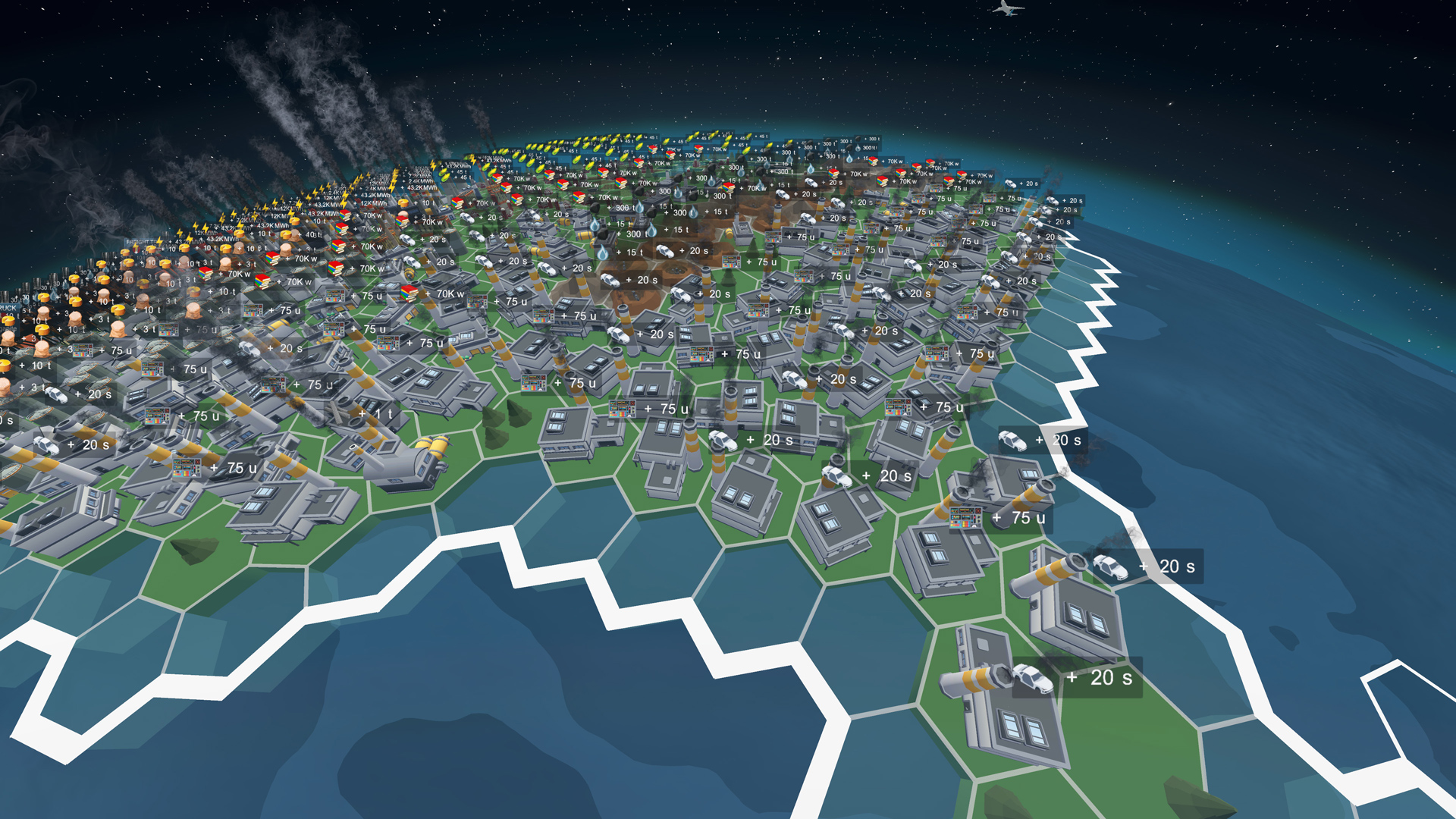 "Factory Default" em Early Access: explore logística intergaláctica em grande escala