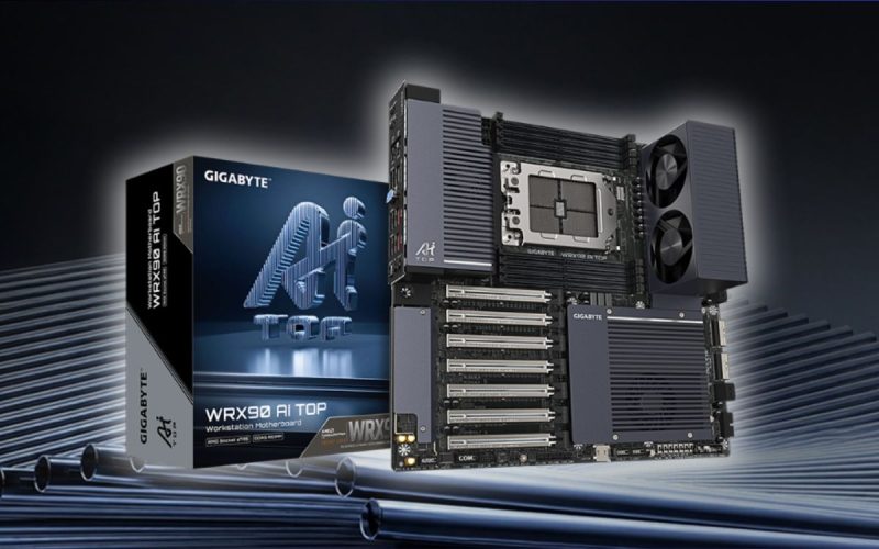 Gigabyte WRX90 AI Top: Placa-mãe para Threadripper com Cooler Dedicado para DDR5