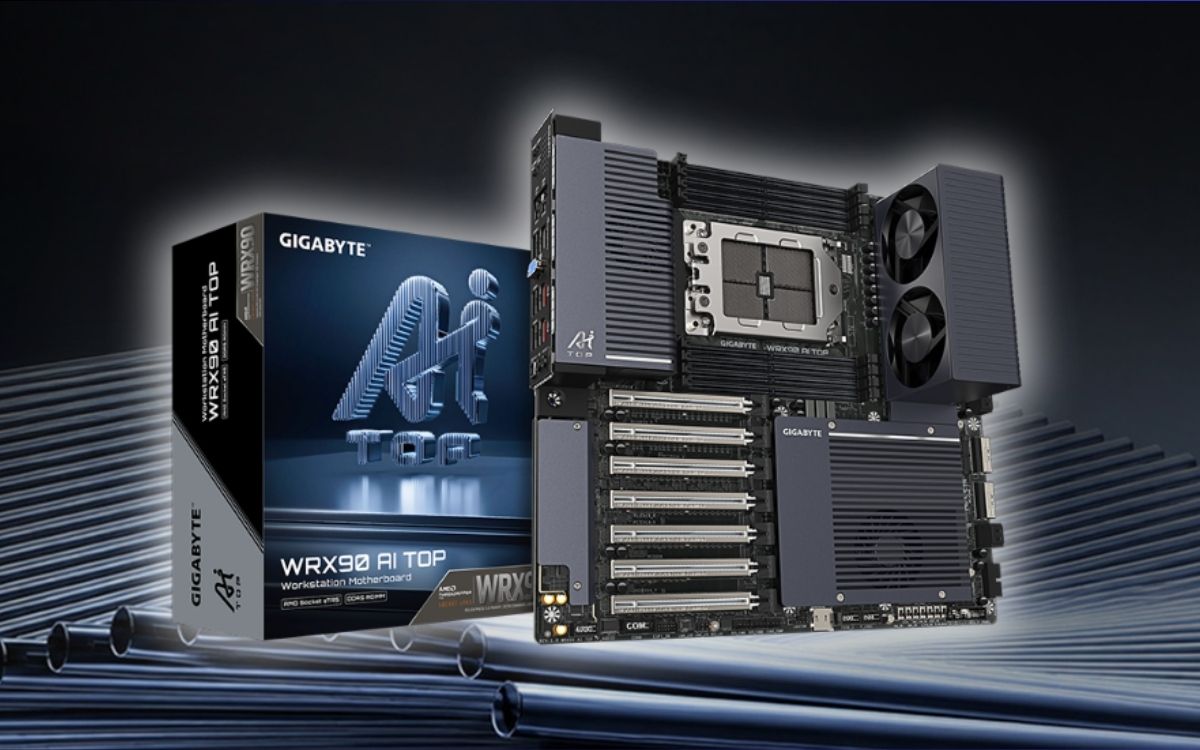Gigabyte WRX90 AI Top: Placa-mãe para Threadripper com Cooler Dedicado para DDR5