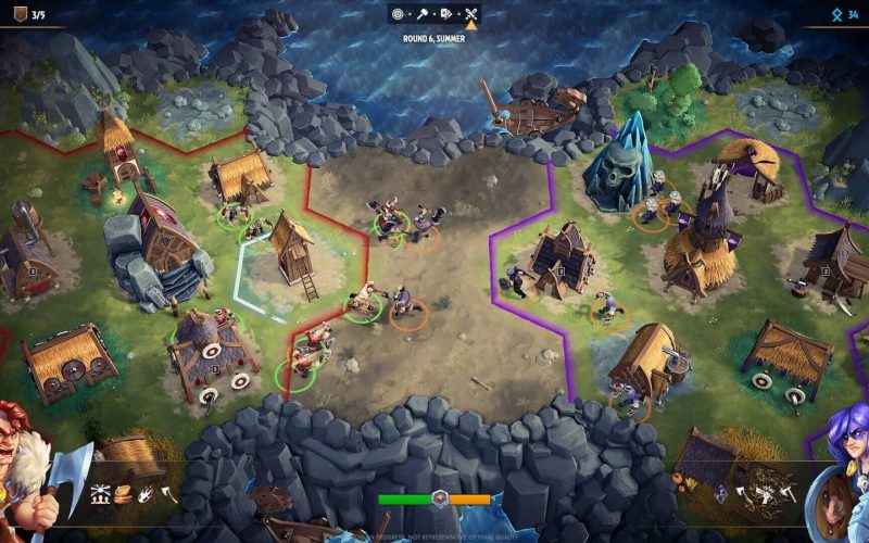 Northgard Battlegrounds: Autobattler em Early Access com Clãs e Estratégias Diversas