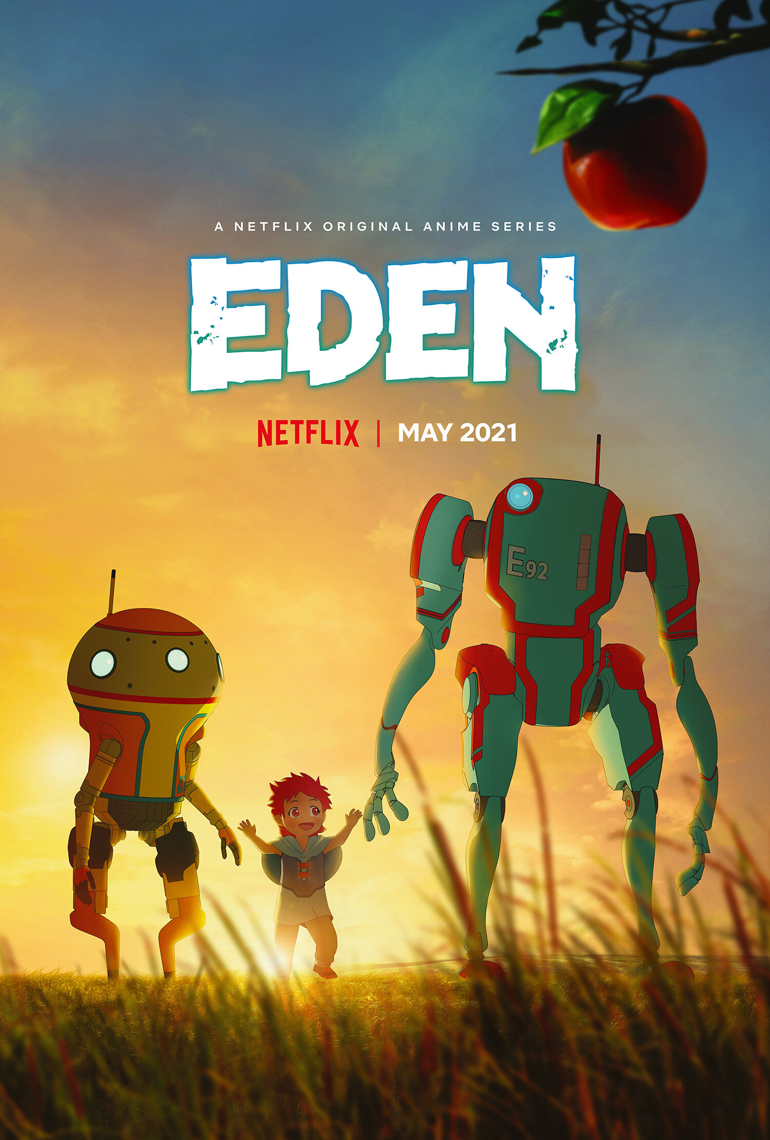 Novo anime "Eden" da Netflix ganha teaser e foi criado por equipe de peso do gênero