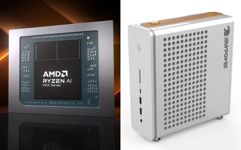 iBuyPower lança mini PC com Ryzen AI Max+ PRO 495 e até 192GB de memória LPDDR5X
