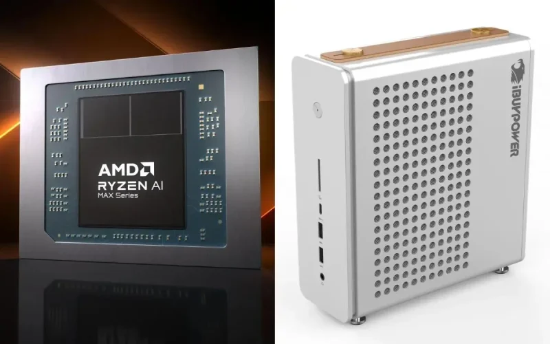 iBuyPower lança mini PC com Ryzen AI Max+ PRO 495 e até 192GB de memória LPDDR5X